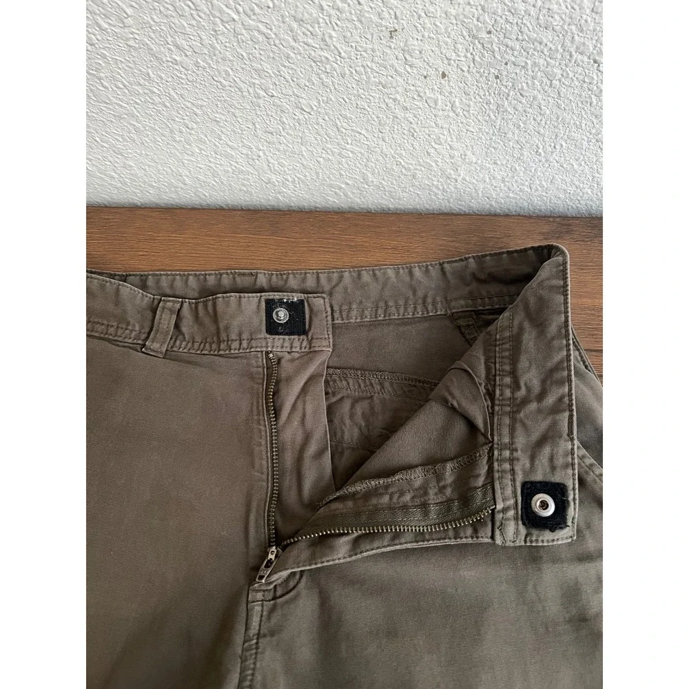 The North Face Mens Brown Hiking Pants Size 30 Regular Canvas Outdoor Trousers